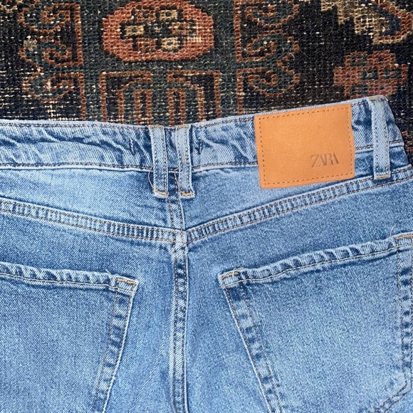 Zara wide leg cropped jeans - Picture 8 of 9